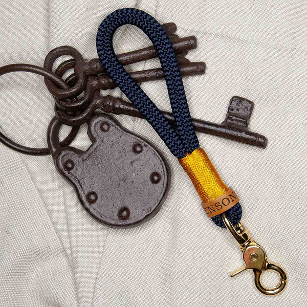 Keychain 'Love' | Blue Mustard Yellow