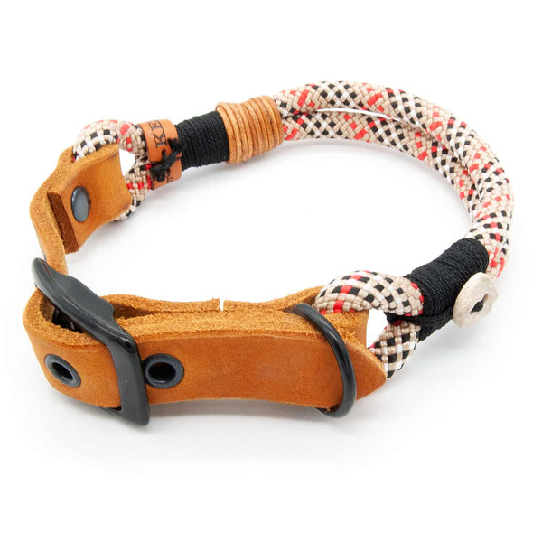 Halsband Tau Ø 8 mm | Schnalle | Highland Houndstooth