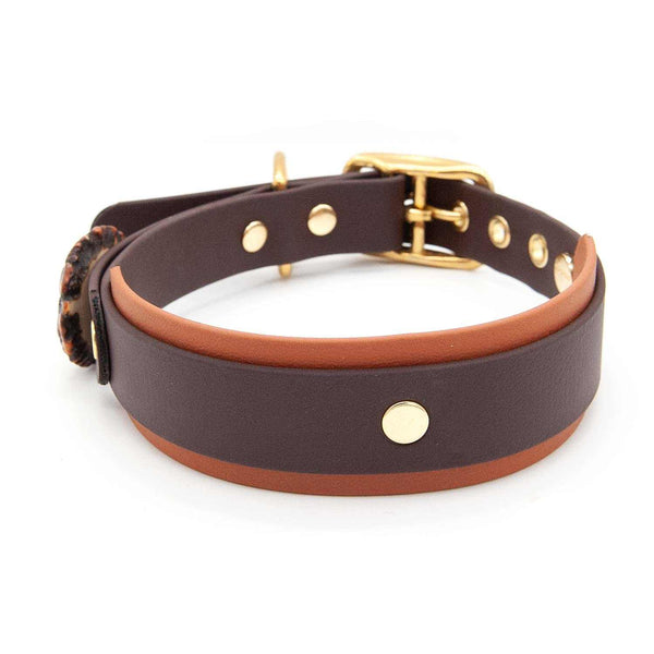 Halsband BioThane® | Schnalle | Chestnut