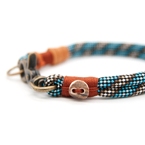 Halsband Tau Ø 8 mm | Karabiner | Bavarian Rustic