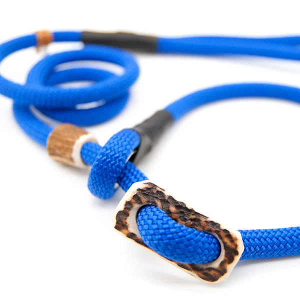 Retriever leash 10 mm Sporty | Steel Blue