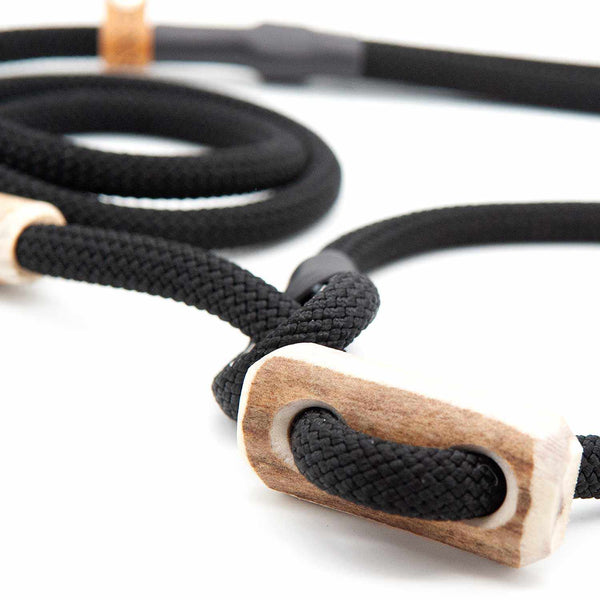 Retriever Leash 8mm Sporty | Black is Black