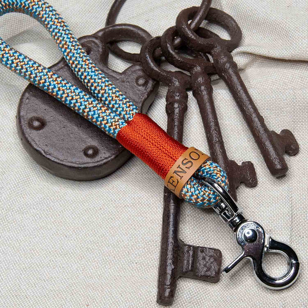 Handgemachter Schlüsselanhänger - Gulf Dream mit Karabiner