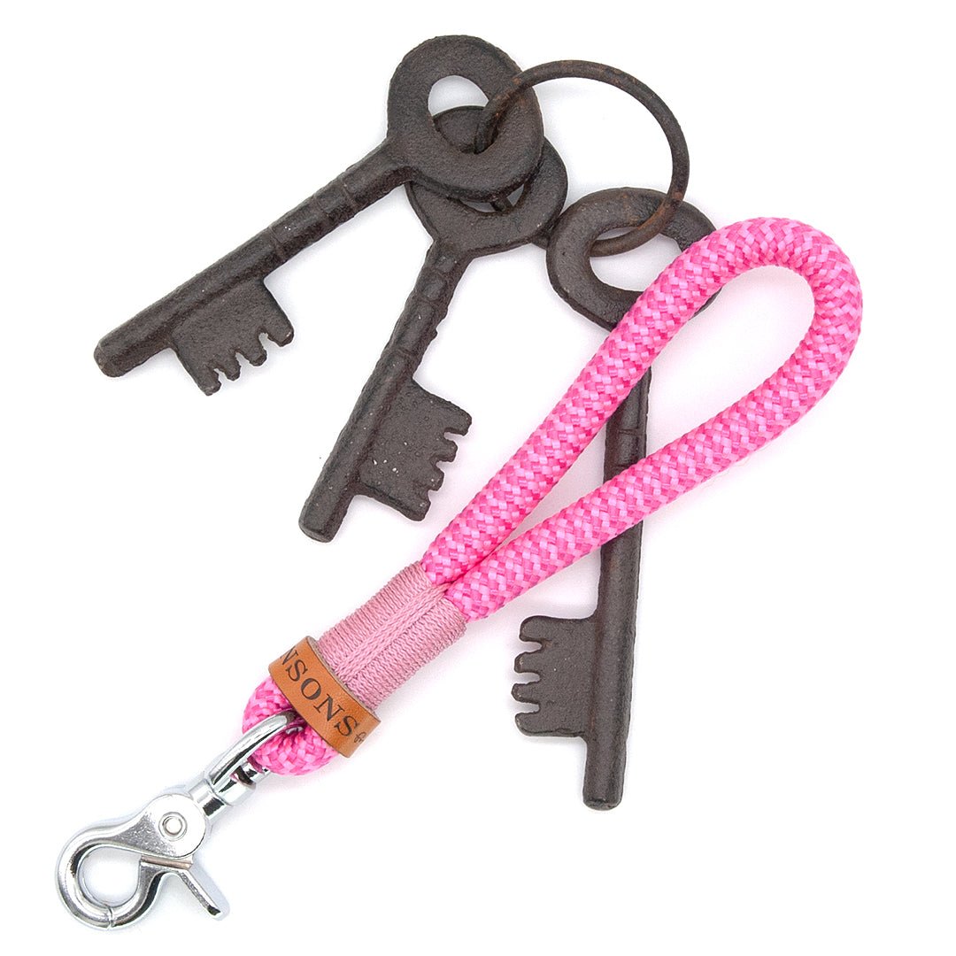 Schlüsselband 'Liebelei'  Lanyard in pink-rosa – KENSONS for dogs